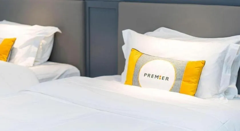 Bed in City Comfort Premier Hotel Guangzhou Tower Chigang Metro Station Pazhou Exhibition