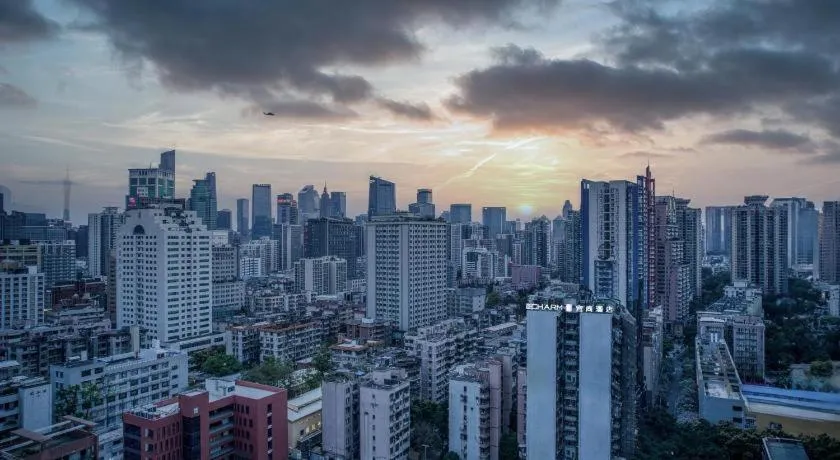 Echarm Hotel Guangzhou Gangding Huashi Metro Station