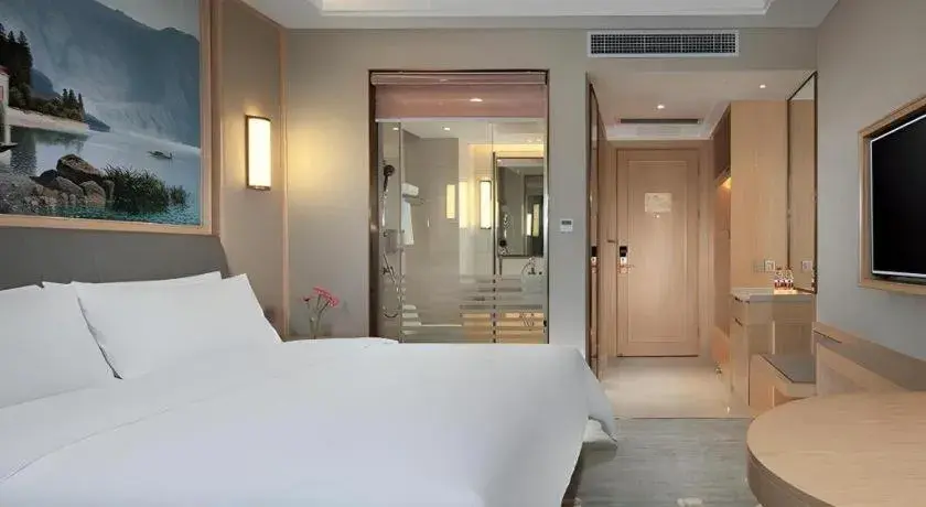 Bed in Vienna Hotel Guangzhou Yonghe Development Zone Bed in Vienna Hotel Guangzhou Yonghe Development Zone