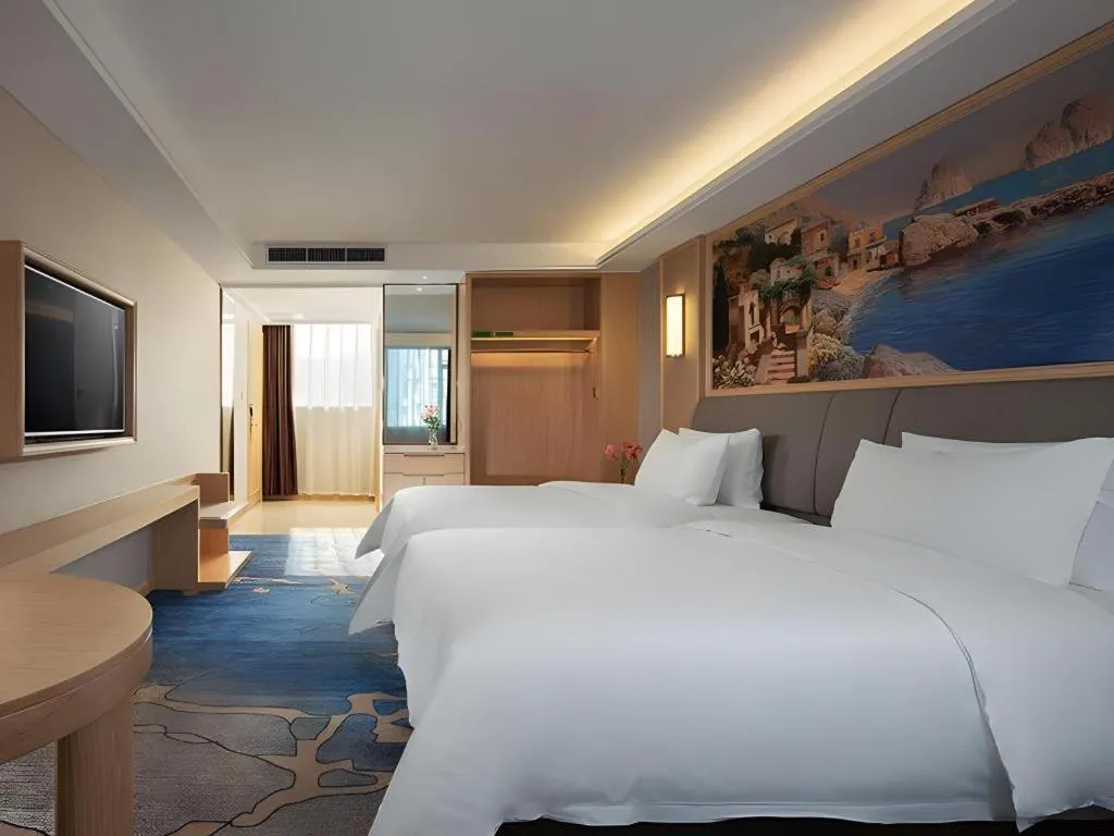 Bed in Vienna Hotel Guangzhou Yonghe Development Zone