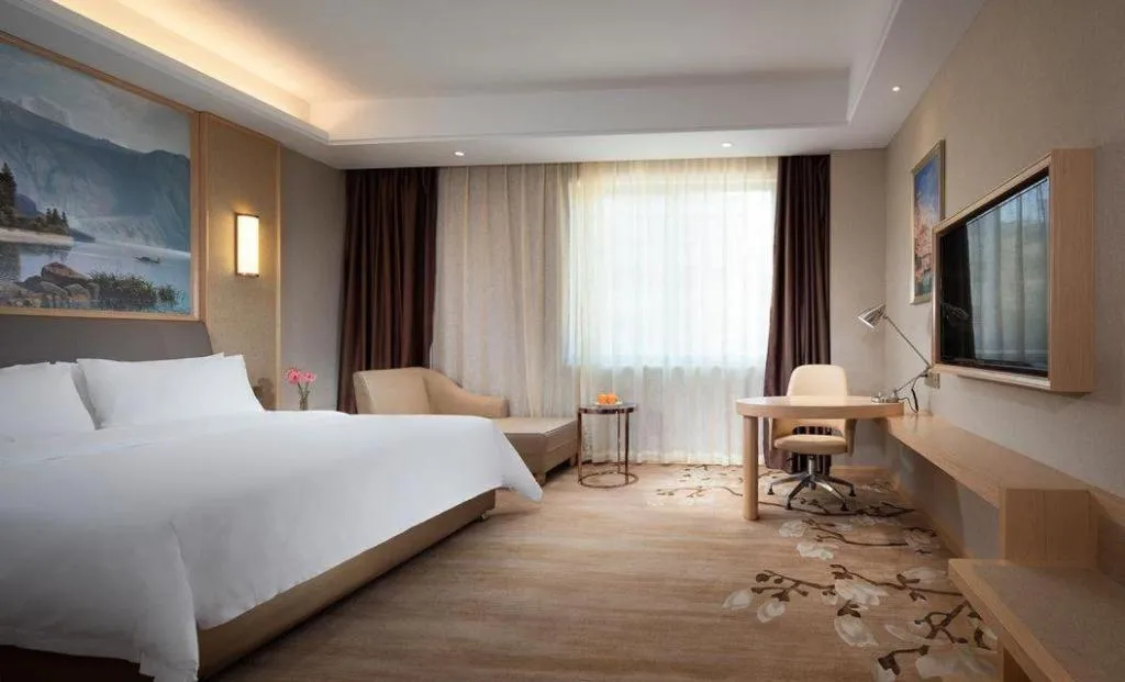 Bed in Vienna Hotel Guangzhou Yonghe Development Zone