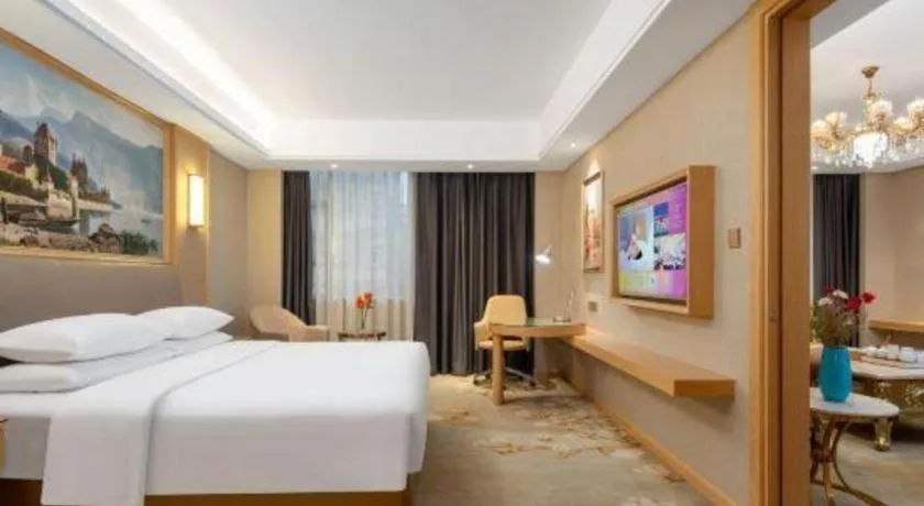 Bed in Vienna Hotel Guangzhou Yonghe Development Zone
