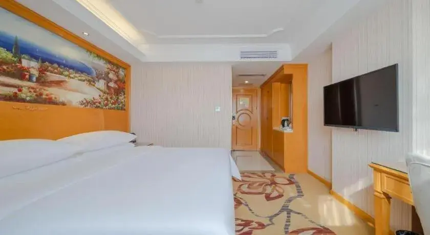 Bed in Vienna Hotel Shenzhen Guanlan Shanshuitianyuan Xintian Bed in Vienna Hotel Shenzhen Guanlan Shanshuitianyuan Xintian