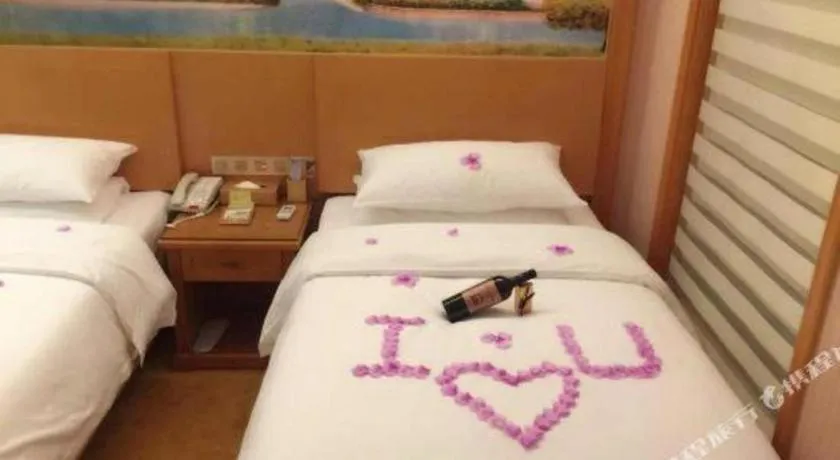 Bed in Vienna Hotel Zhejiang Ningbo Beilun In Time City