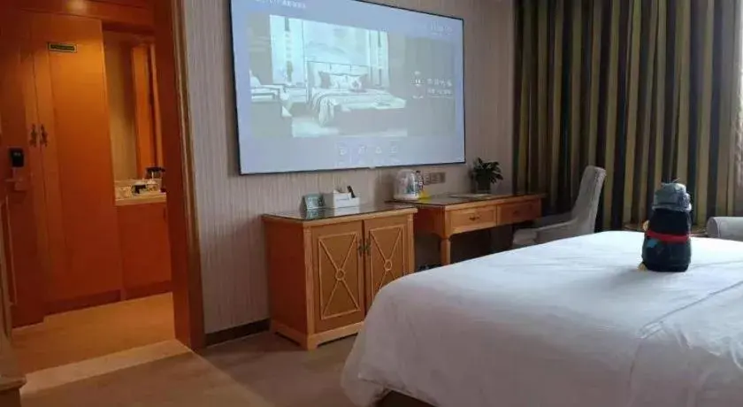 Bed in Vienna Hotel Zhejiang Ningbo Beilun In Time City Bed in Vienna Hotel Zhejiang Ningbo Beilun In Time City