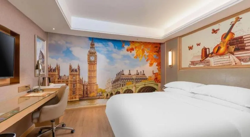 Bed in Vienna Hotel Tianjin Olympic Sports Center Tianta