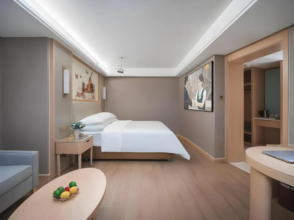 Bed in Vienna Hotel Tianjin Olympic Sports Center Tianta