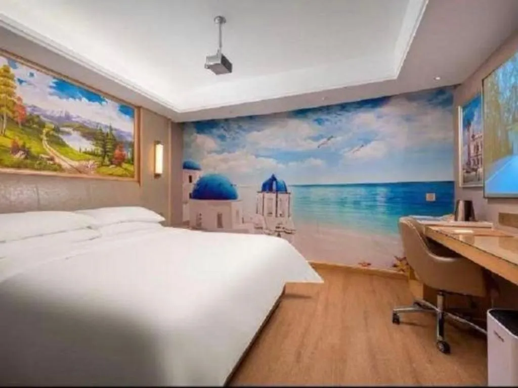 Bed in Vienna Hotel Tianjin Olympic Sports Center Tianta