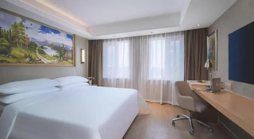 Bed in Vienna Hotel Tianjin Olympic Sports Center Tianta Bed in Vienna Hotel Tianjin Olympic Sports Center Tianta