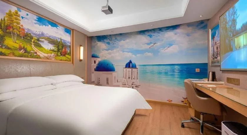 Bed in Vienna Hotel Tianjin Olympic Sports Center Tianta