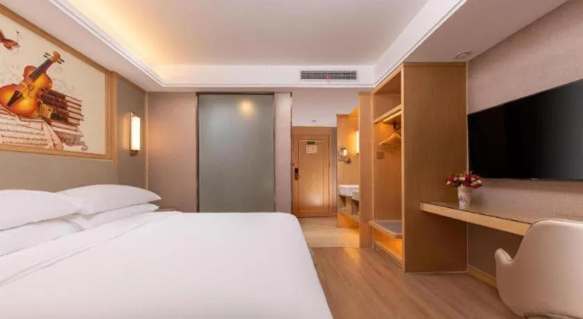 Bed in Vienna Hotel Tianjin Olympic Sports Center Tianta
