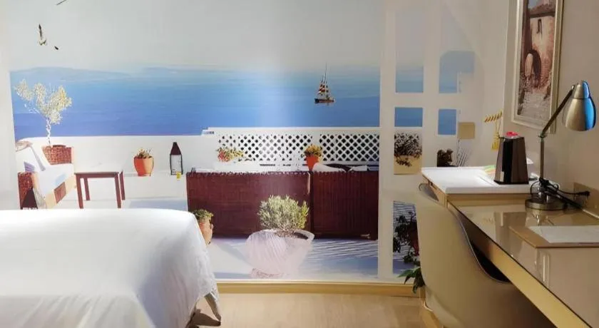 Bed in Vienna Hotel Tianjin Olympic Sports Center Tianta