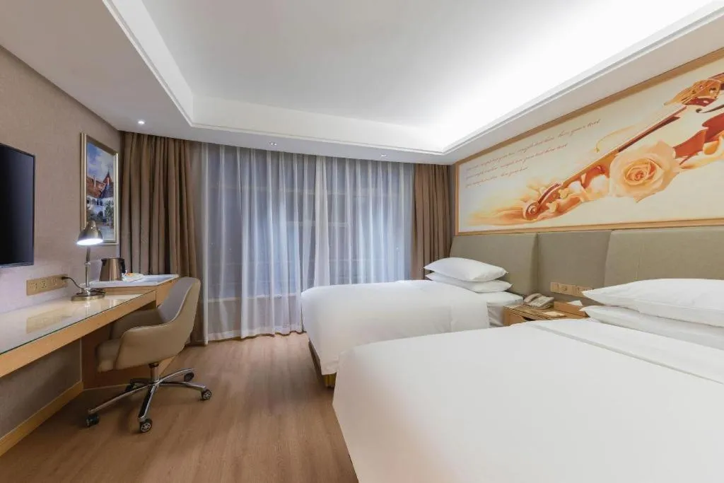 Bed in Vienna Hotel Tianjin Olympic Sports Center Tianta