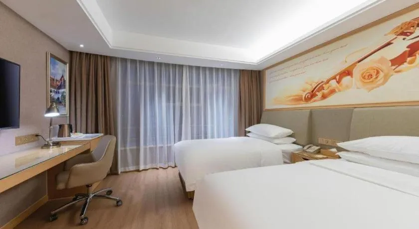 Bed in Vienna Hotel Tianjin Olympic Sports Center Tianta