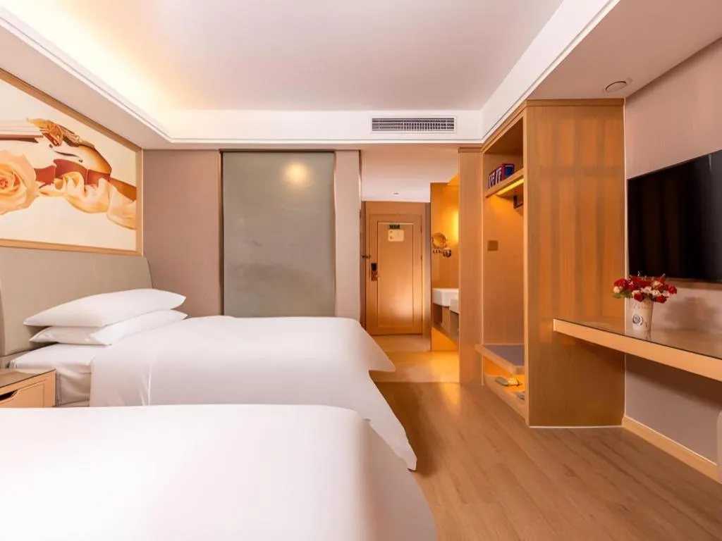 Bed in Vienna Hotel Tianjin Olympic Sports Center Tianta