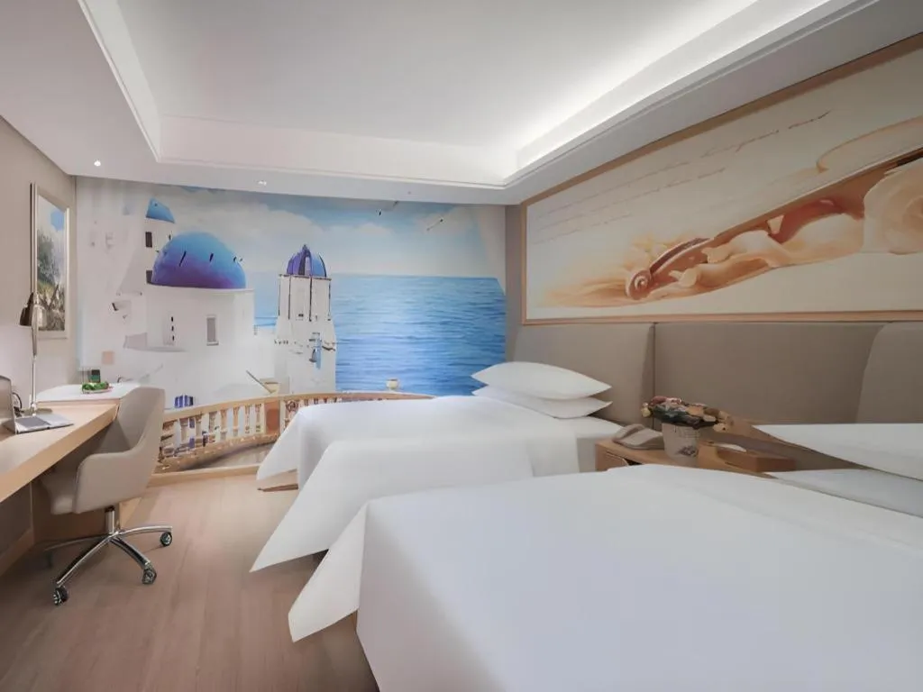 Bed in Vienna Hotel Tianjin Olympic Sports Center Tianta