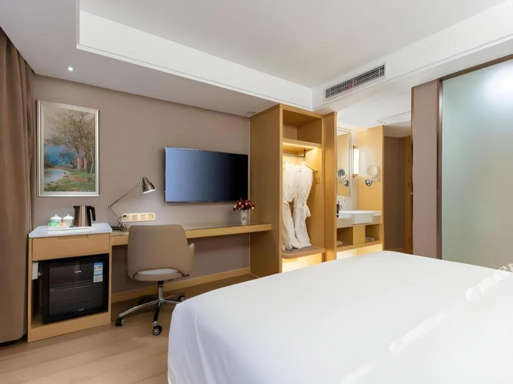 Bed in Vienna Hotel Tianjin Olympic Sports Center Tianta