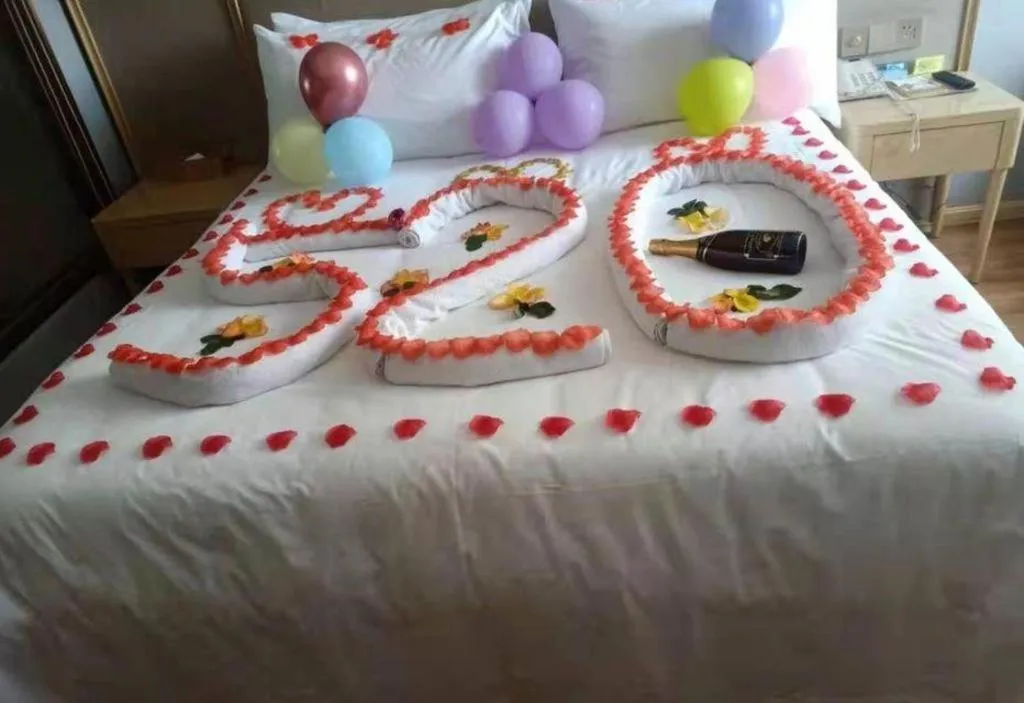 Bed in Vienna Hotel Kunming Baiyun Road Metro Station Jiang'an