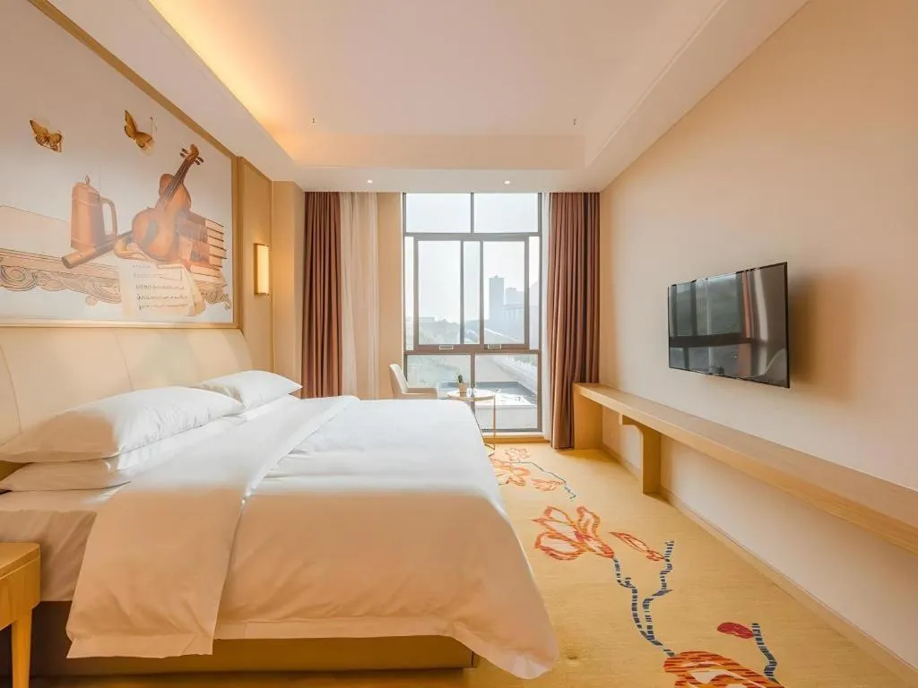 Bed in Vienna Hotel Chongqing Jiangjin Shuangfu