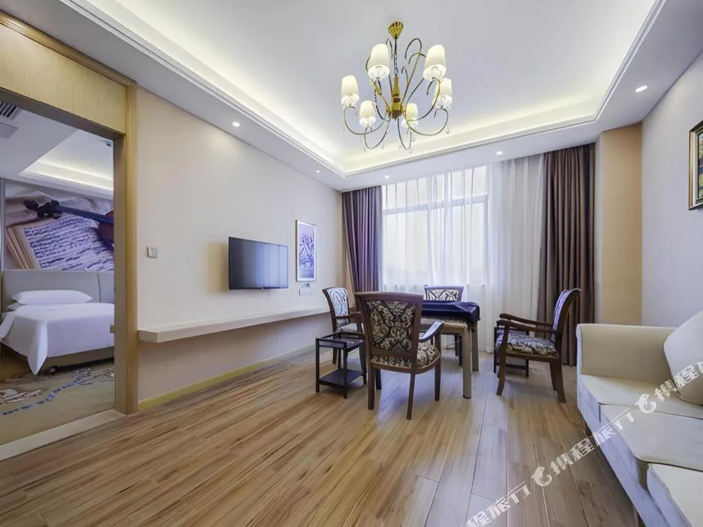 Bed in Vienna Hotel Chongqing Jiangjin Shuangfu