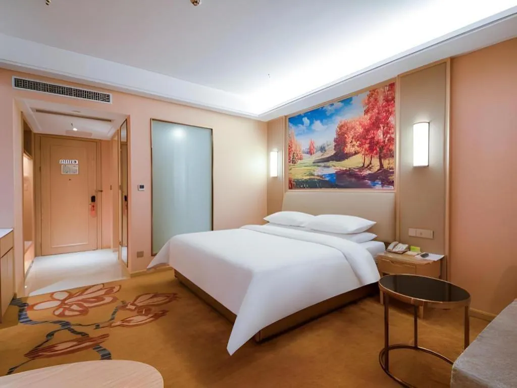 Bed in Vienna Hotel Chongqing Jiangjin Shuangfu