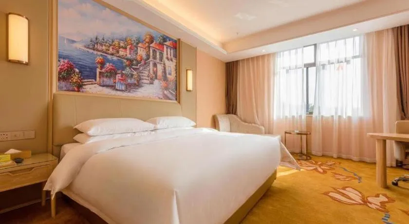 Bed in Vienna Hotel Chongqing Jiangjin Shuangfu