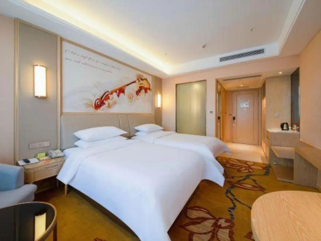 Bed in Vienna Hotel Chongqing Jiangjin Shuangfu