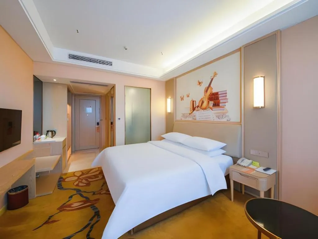 Bed in Vienna Hotel Chongqing Jiangjin Shuangfu