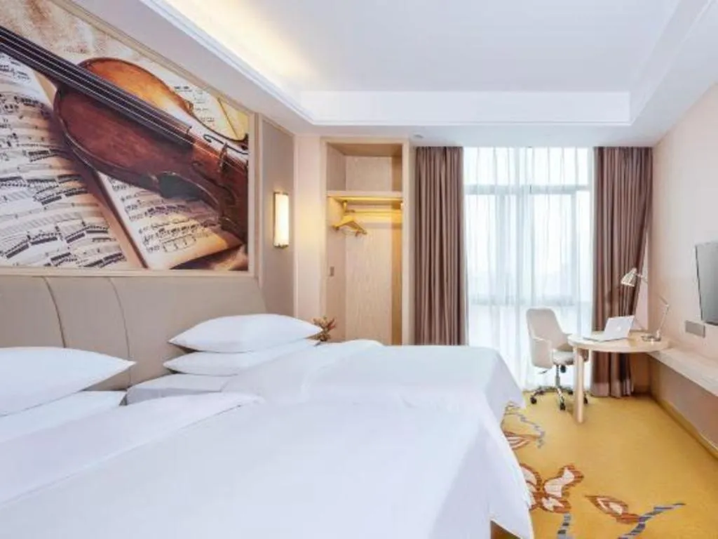 Bed in Vienna Hotel Chongqing Jiangjin Shuangfu