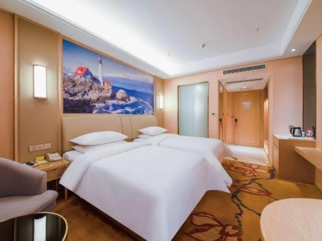 Bed in Vienna Hotel Chongqing Jiangjin Shuangfu