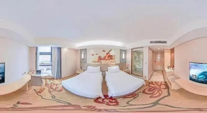 Bed in Vienna Hotel Chongqing Shiqiaopu Metro Station Bed in Vienna Hotel Chongqing Shiqiaopu Metro Station