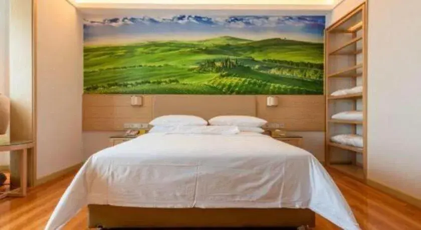 Bed in Best Sleep International Hotel Shenzhen Tanglang Metro Station Bed in Best Sleep International Hotel Shenzhen Tanglang Metro Station