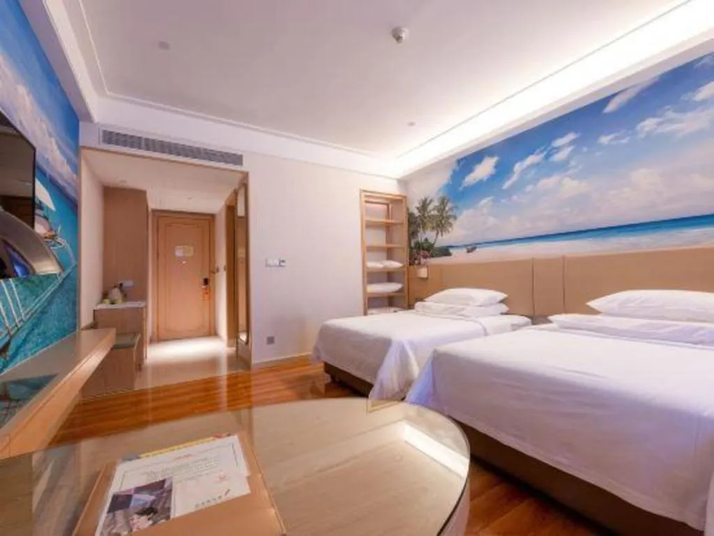 Bed in Best Sleep International Hotel Shenzhen Tanglang Metro Station