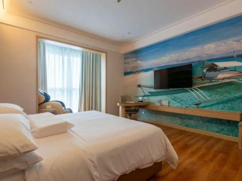 Bed in Best Sleep International Hotel Shenzhen Tanglang Metro Station