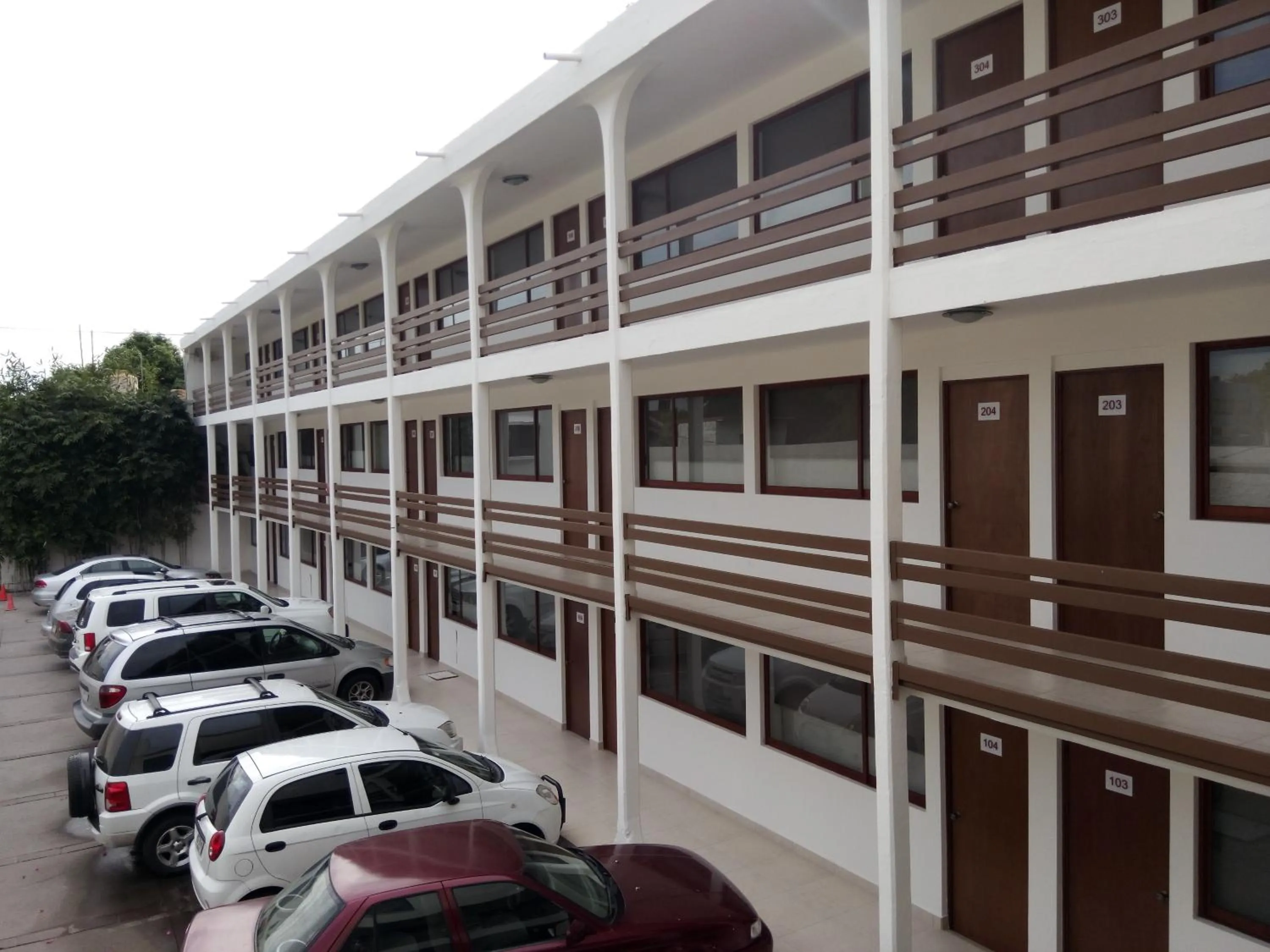 Patio in Hotel La Riviera