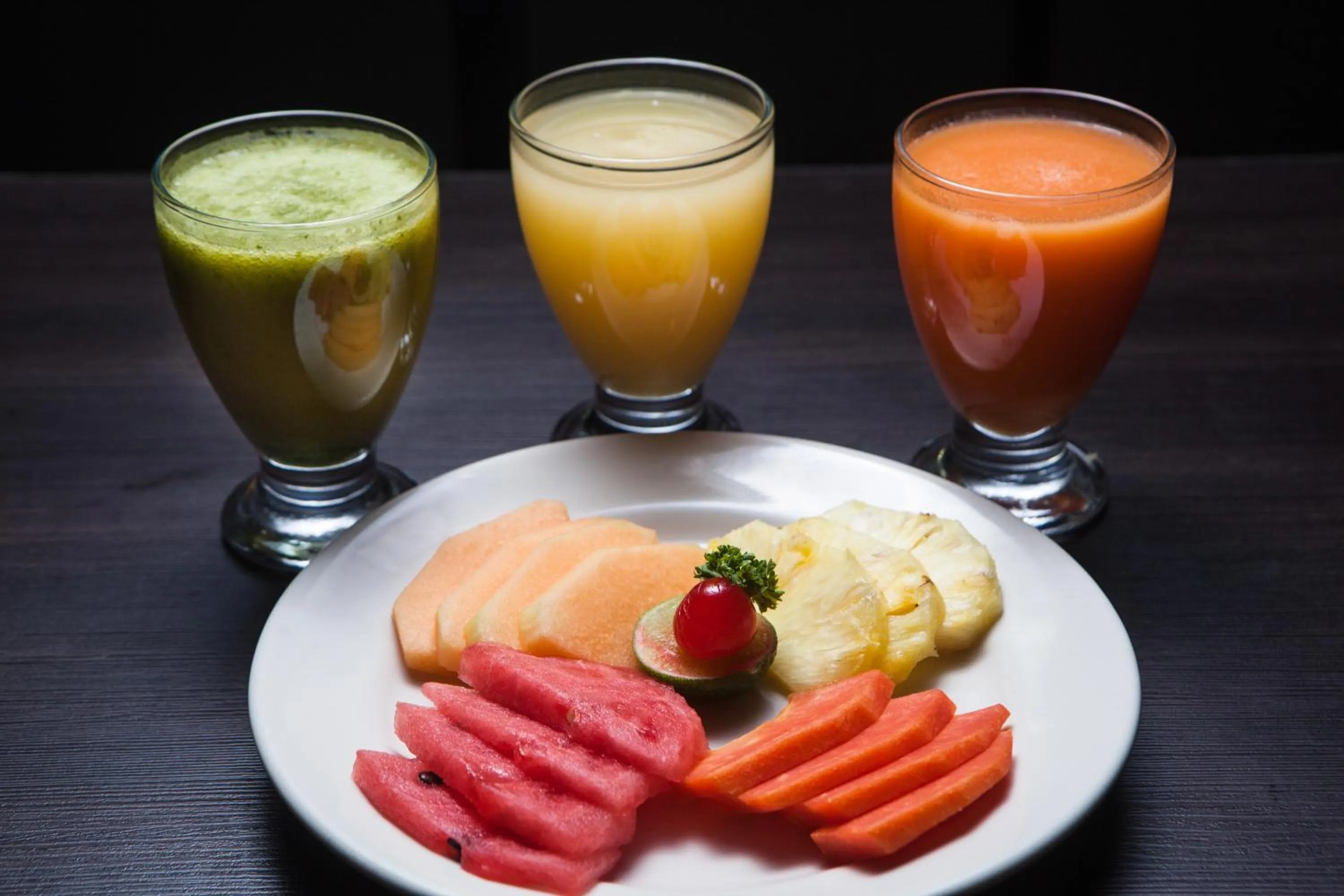 Continental breakfast in Hotel La Riviera