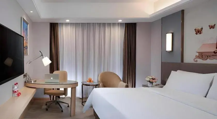 Bed in Vienna Hotel Guangzhou Panyu Square Bed in Vienna Hotel Guangzhou Panyu Square