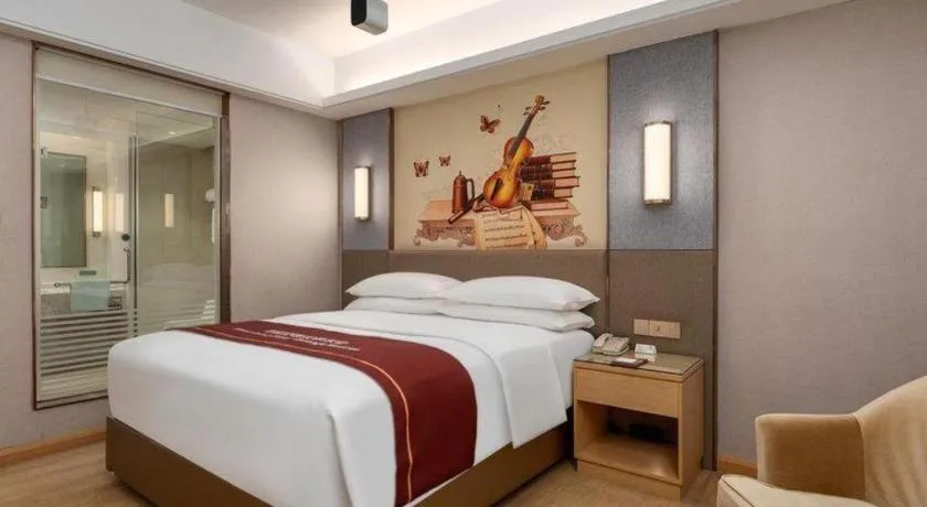 Bed in Vienna Hotel Guangzhou Panyu Square