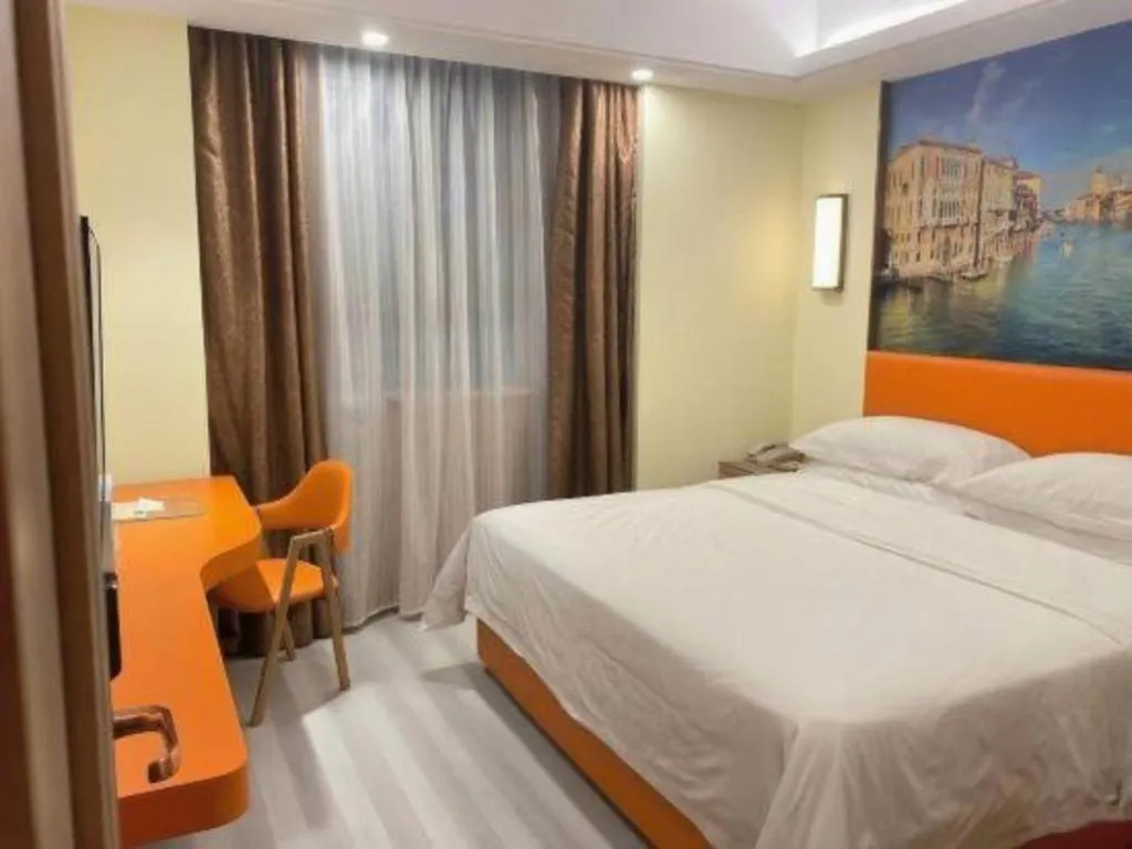 Bed in Vienna Hotel Guangzhou Panyu Square