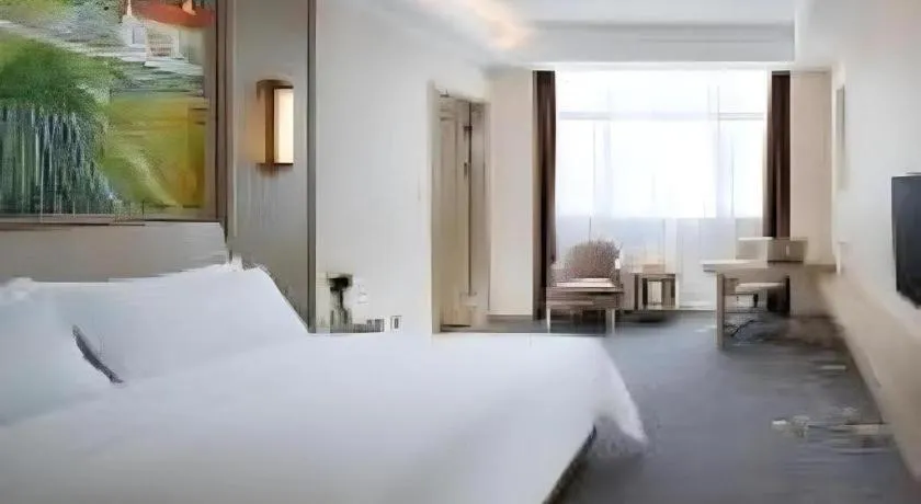 Bed in Vienna Hotel Shenzhen Pingshan Longtian Town