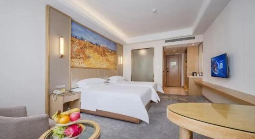 Bed in Vienna Hotel Shenzhen Pingshan Longtian Town
