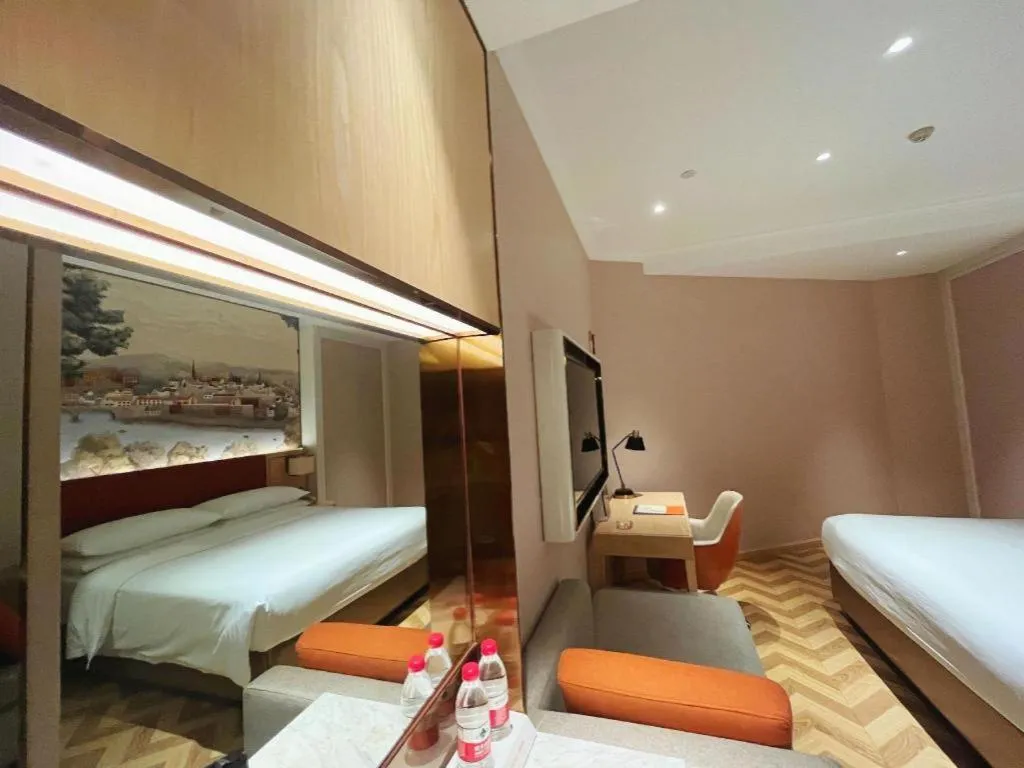 Bed in Vienna Hotel Chongqing Wushan Municipal Government