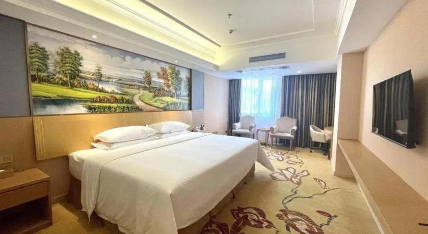 Bed in Vienna Hotel Guangzhou Baiyun Airport Huadu Avenue