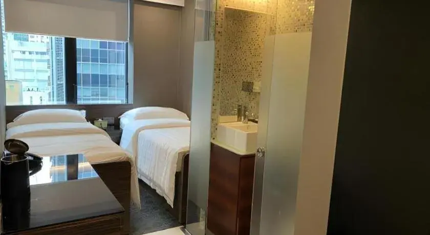 Bed in J Link Hotel Bed in J Link Hotel