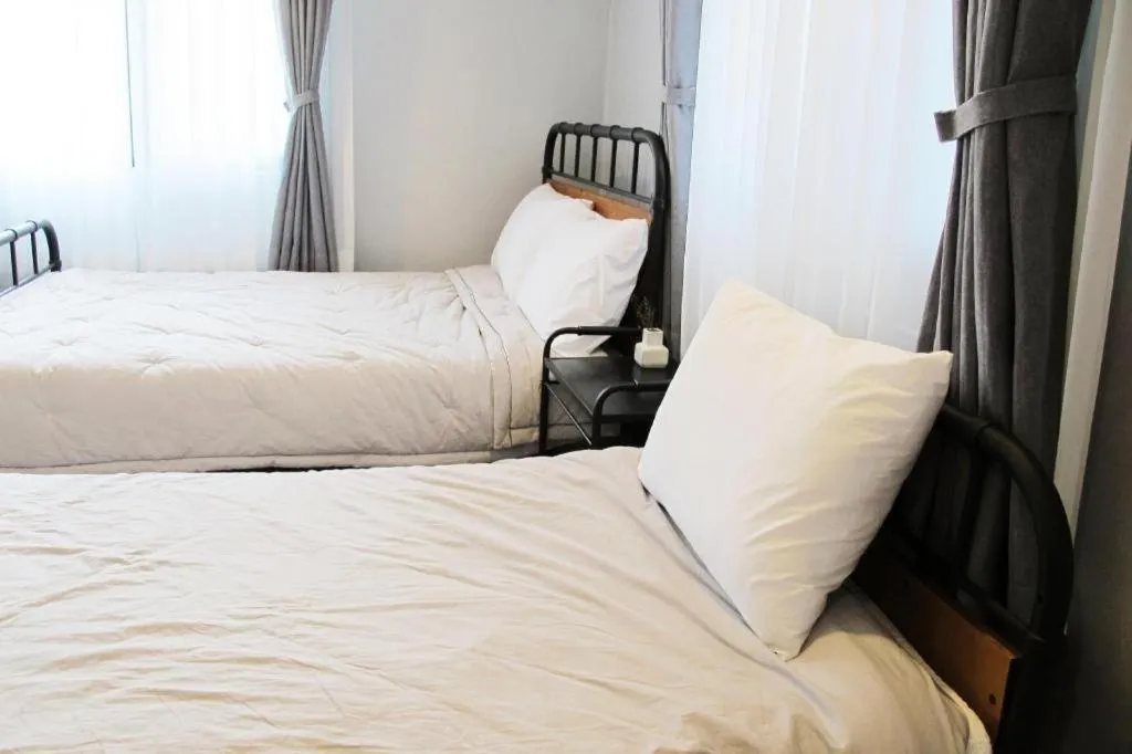 Bed in Seorak Mt., The East Sea and hot spring