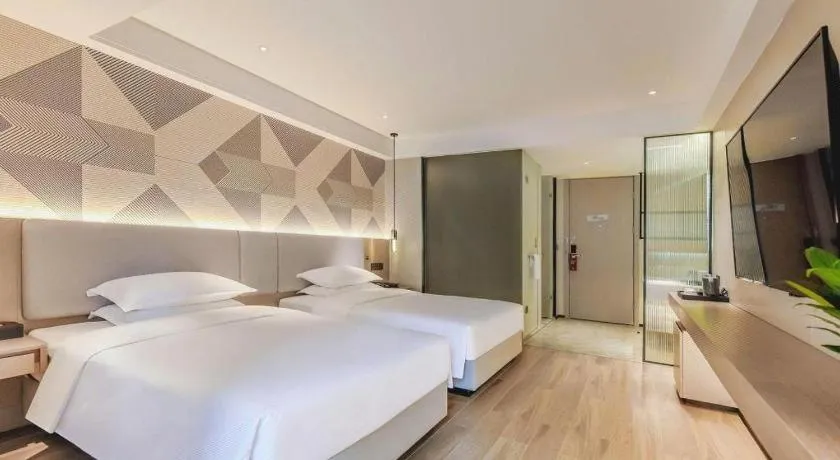 Bed in Borrman Hotel Chongqing Bishan Central Street