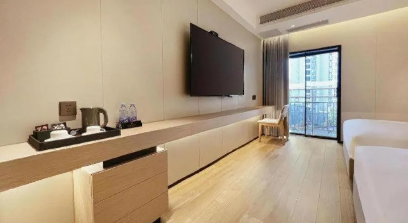 Bed in Borrman Hotel Chongqing Bishan Central Street