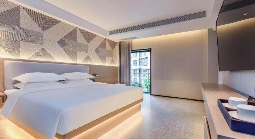 Bed in Borrman Hotel Chongqing Bishan Central Street