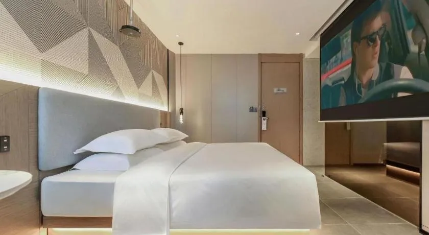 Bed in Borrman Hotel Chongqing Bishan Central Street