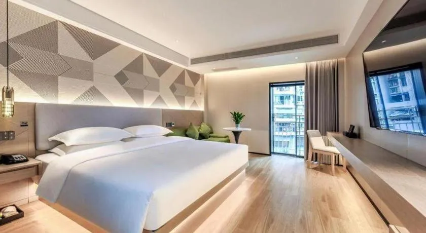 Bed in Borrman Hotel Chongqing Bishan Central Street